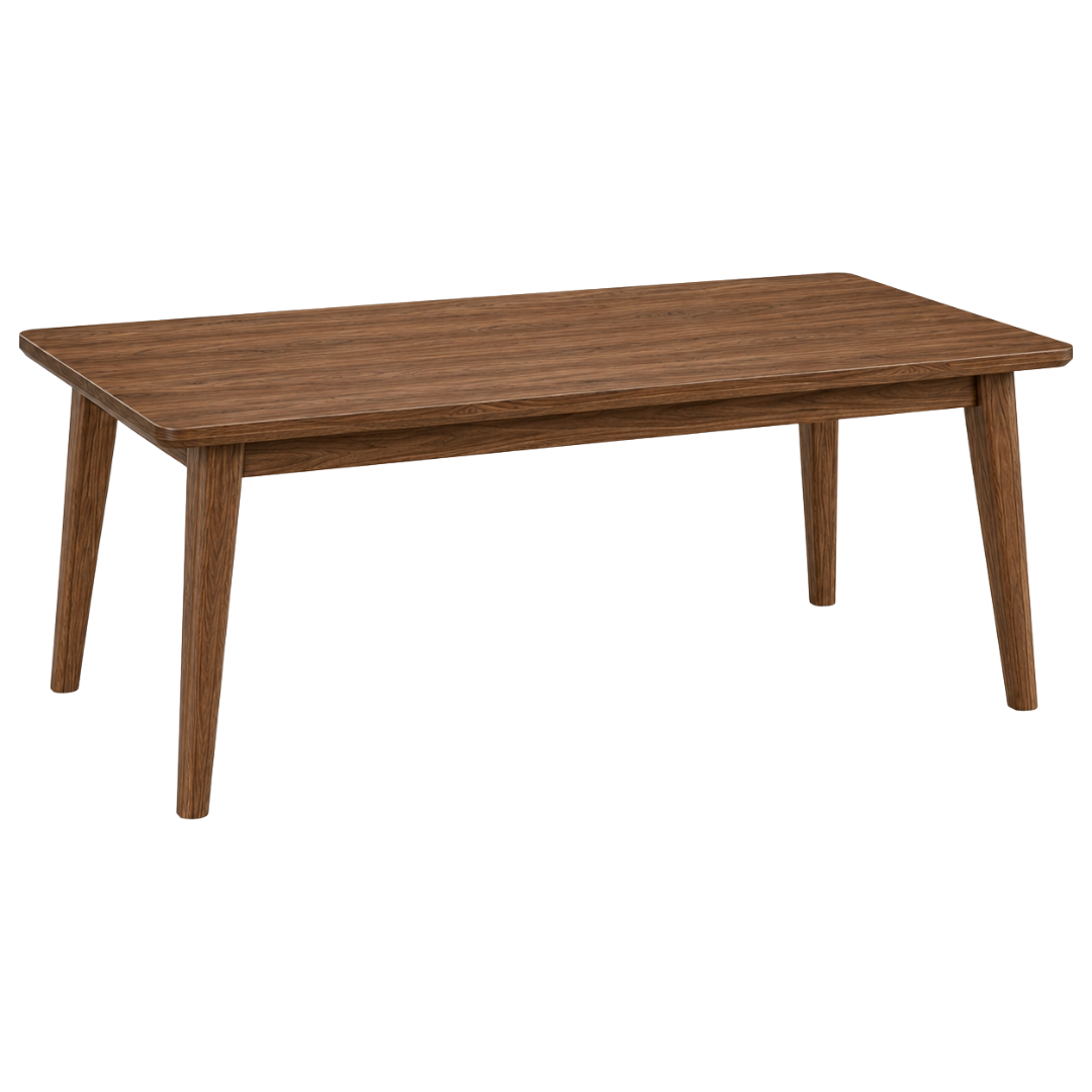 Zagu Large Walnut Oak Dining Table