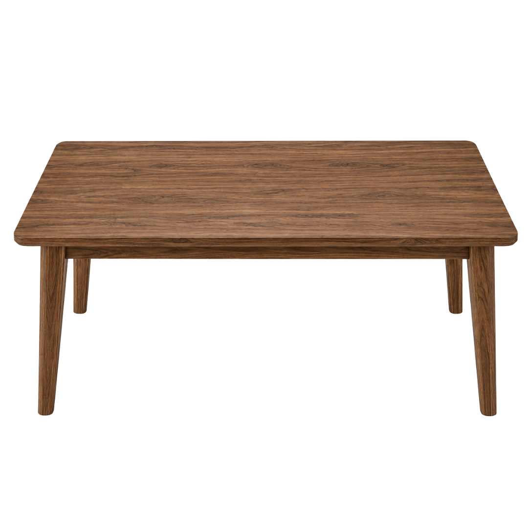 Zagu Large Walnut Oak Dining Table
